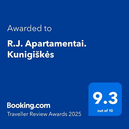 R.j. Apartamentai. Kunigiskes Apartamento *